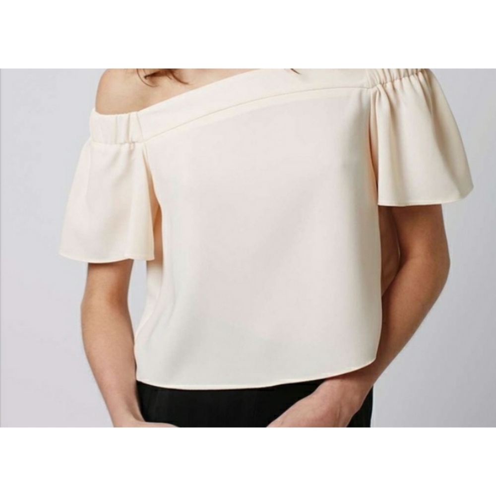 Topshop Off Shoulder Blouse